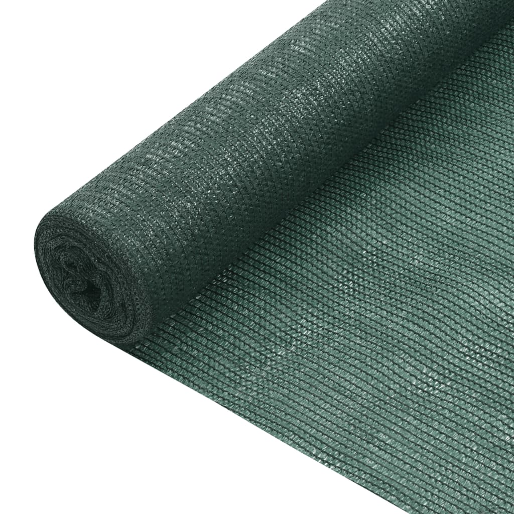 Rede de ocultação para privacidade pead 75 g/m² 1,2x25 m verde