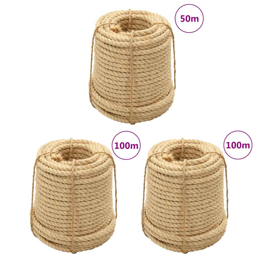 Cordas de sisal 3 pcs 14 mm