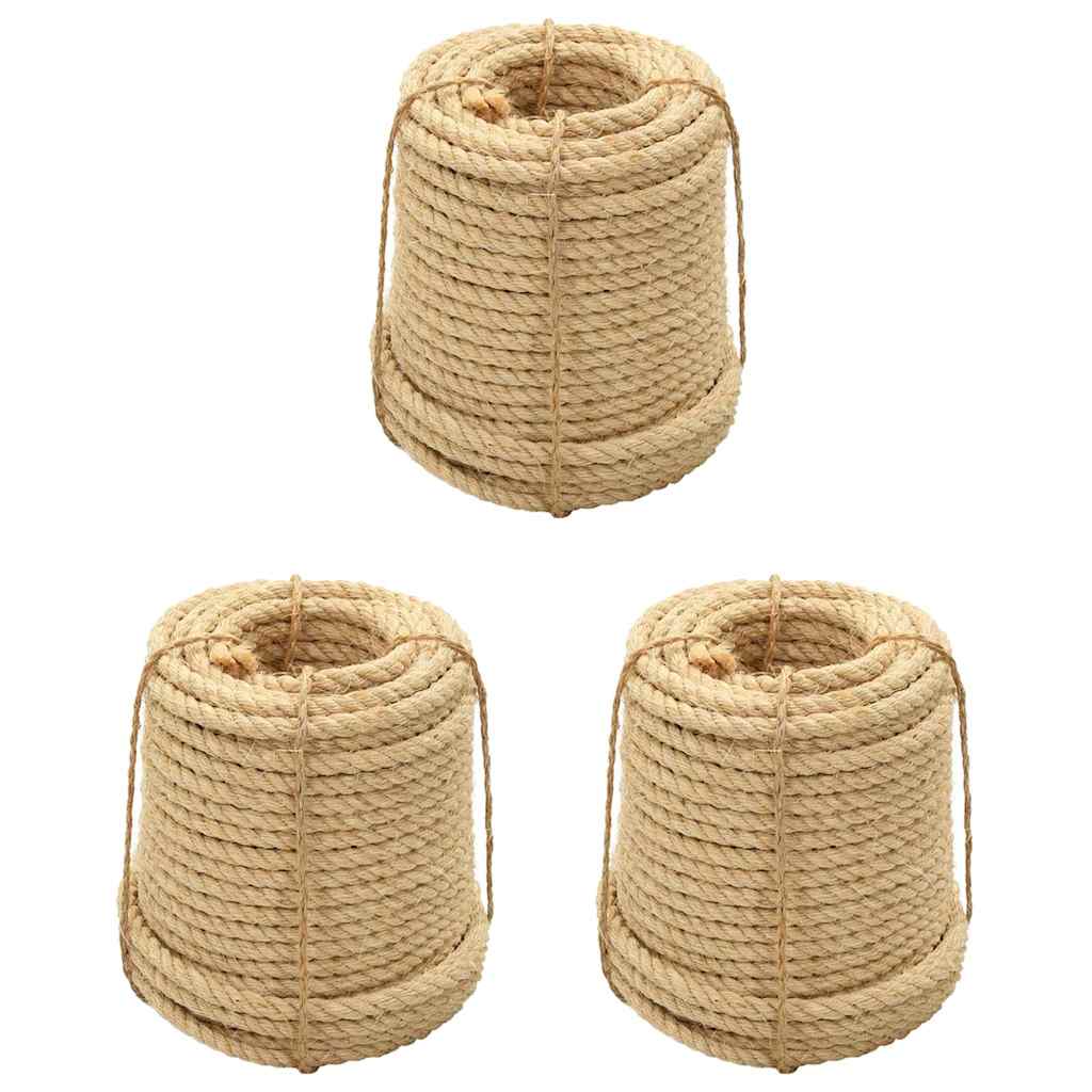 Cordas de sisal 3 pcs 14 mm