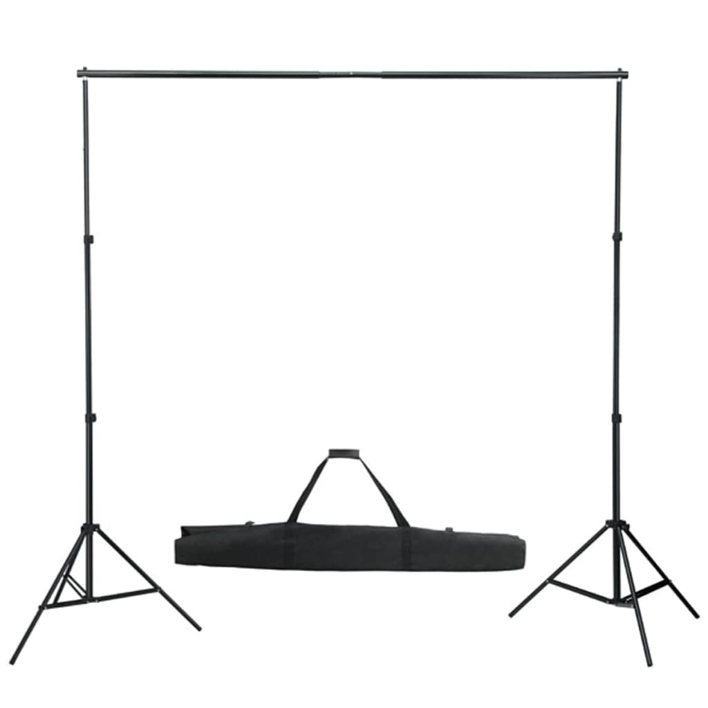 Sistema porta-fundos 600 x 300 cm preto