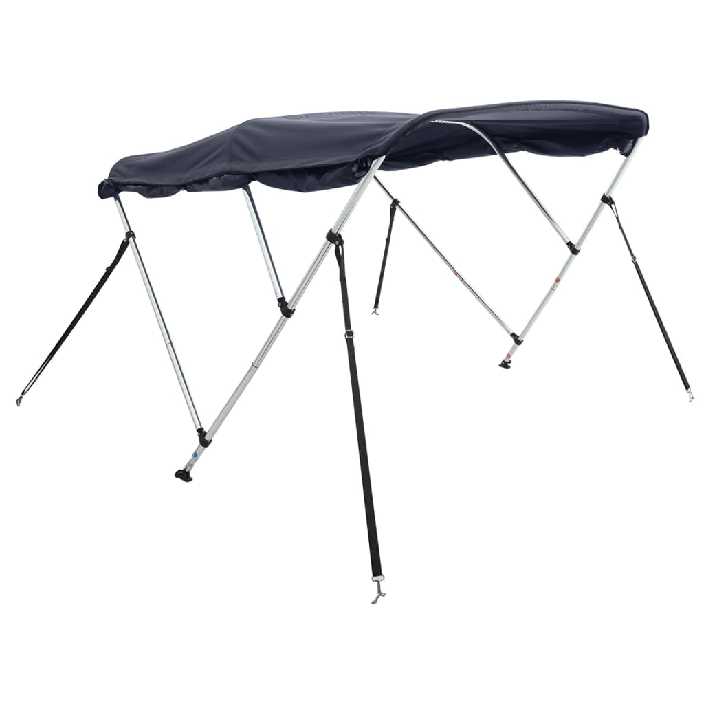 Toldo de 3 arcos bimini c/ paredes laterais 183x(154-167)x137cm