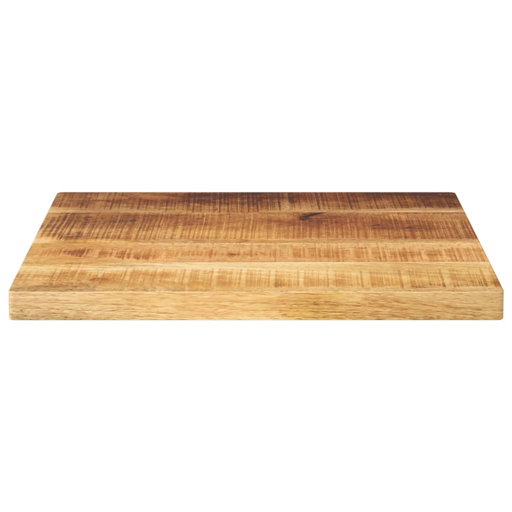 Tampo de mesa quadrado 40x40x2,5 cm mangueira áspera maciça