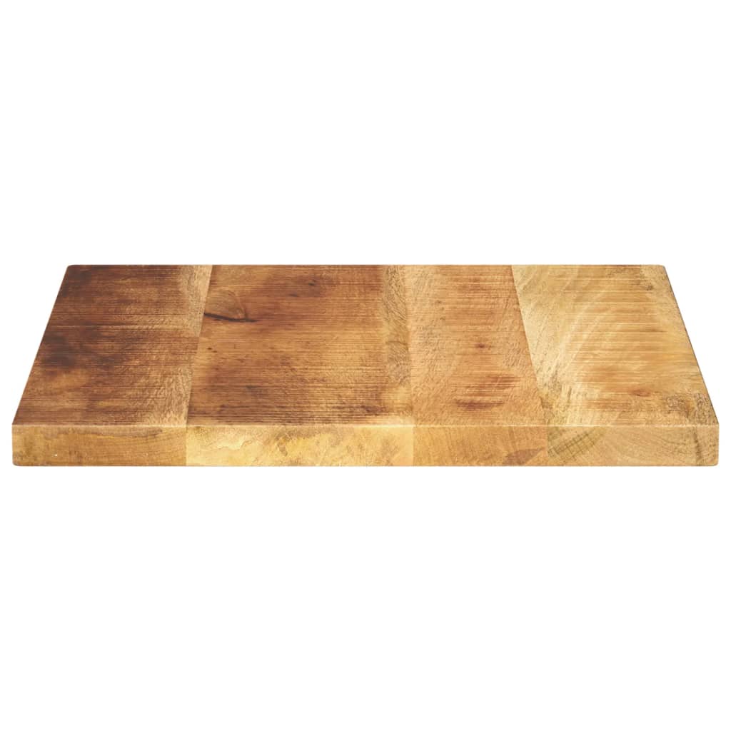 Tampo de mesa quadrado 40x40x2,5 cm mangueira áspera maciça