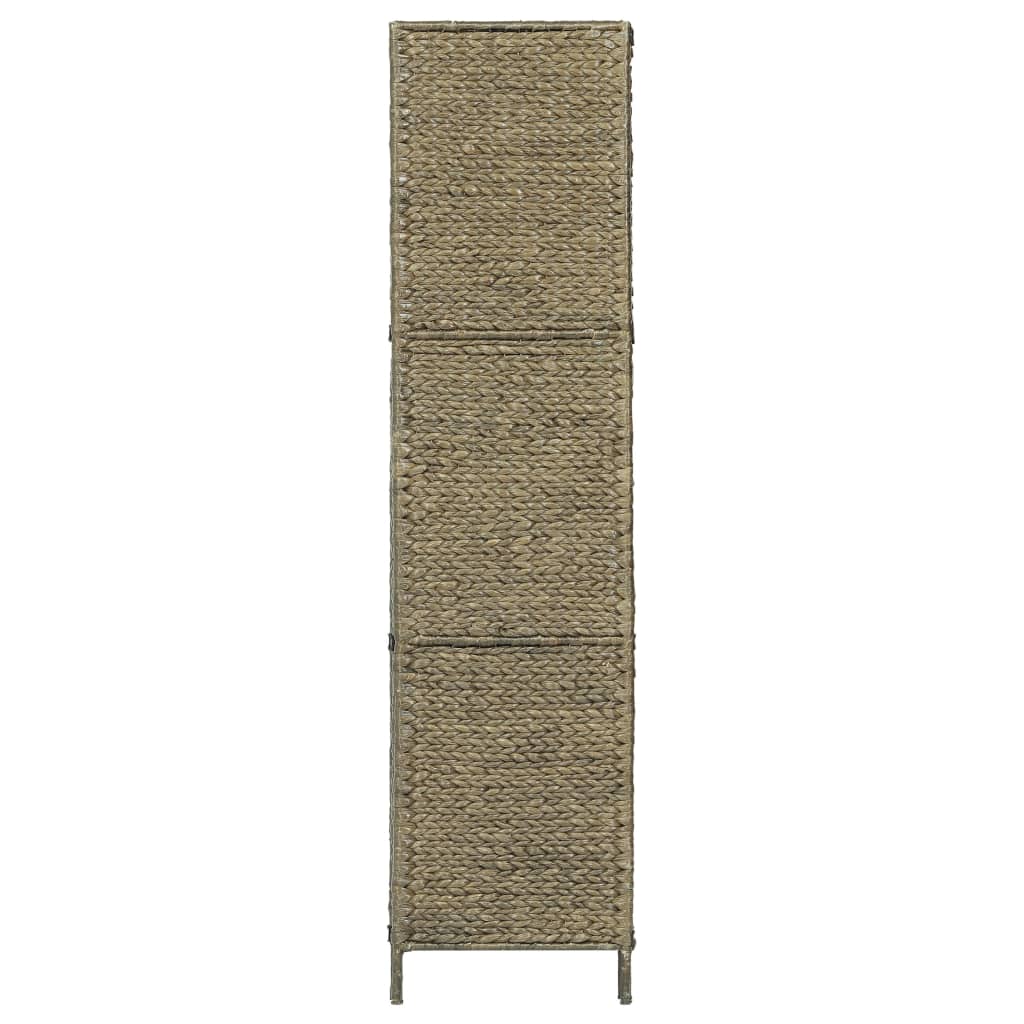 Divisória com 3 painéis 116x160 cm jacinto de água castanho