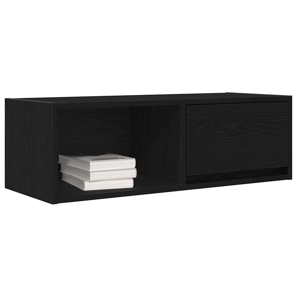 Móveis de TV 2pcs 80x31x25,5cm deriv. madeira carvalho preto