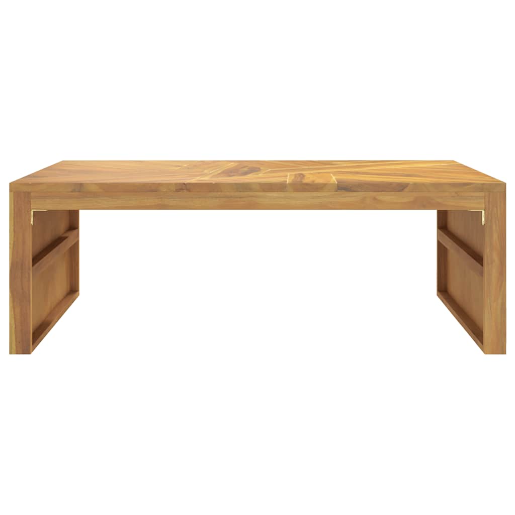 Mesa de centro 110x60x38 cm madeira maciça teca