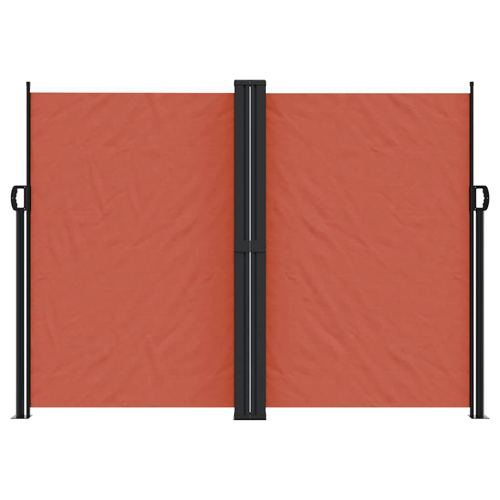 Toldo lateral retrátil 180x1200 cm terracotta
