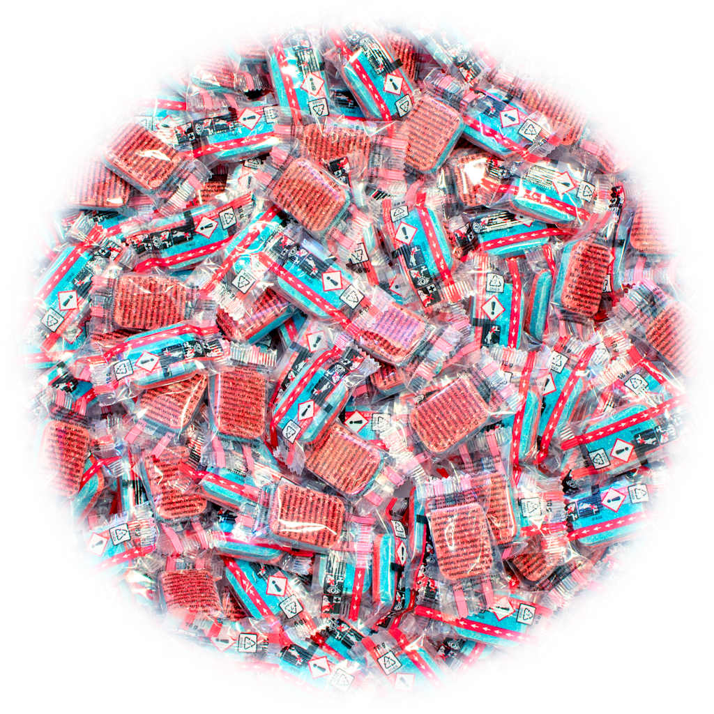 Pastilhas para a máquina da loiça 12-em-1 250 pcs 4,5 kg