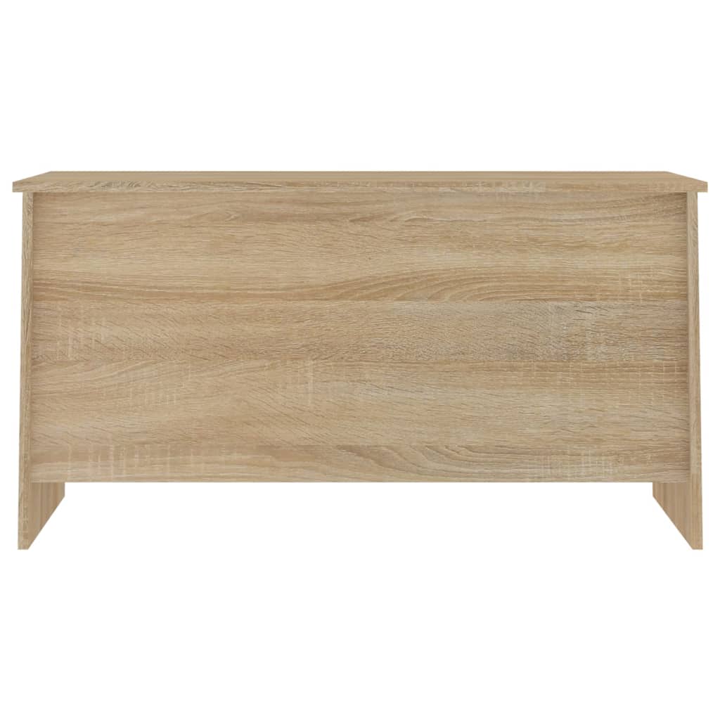Vidaxlmesa de centro102x55,5x52,5cm madeira processada carvalho sonoma