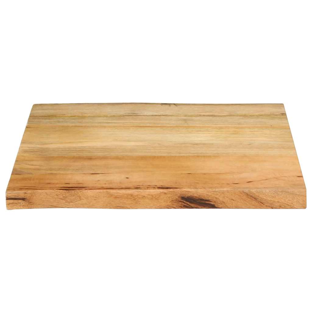 Tampo de mesa c/ borda viva 40x40x2,5 cm mangueira maciça