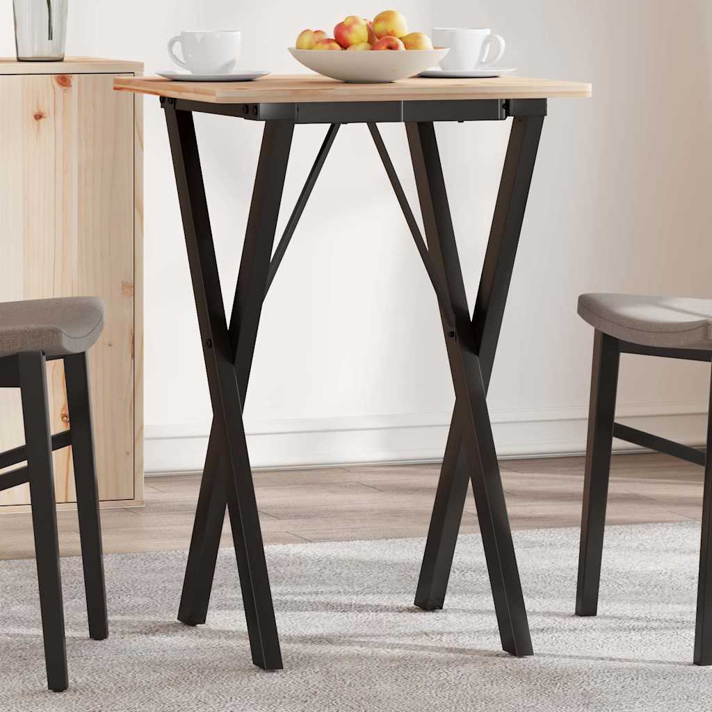 Pernas para mesa de jantar estrutura em x aço