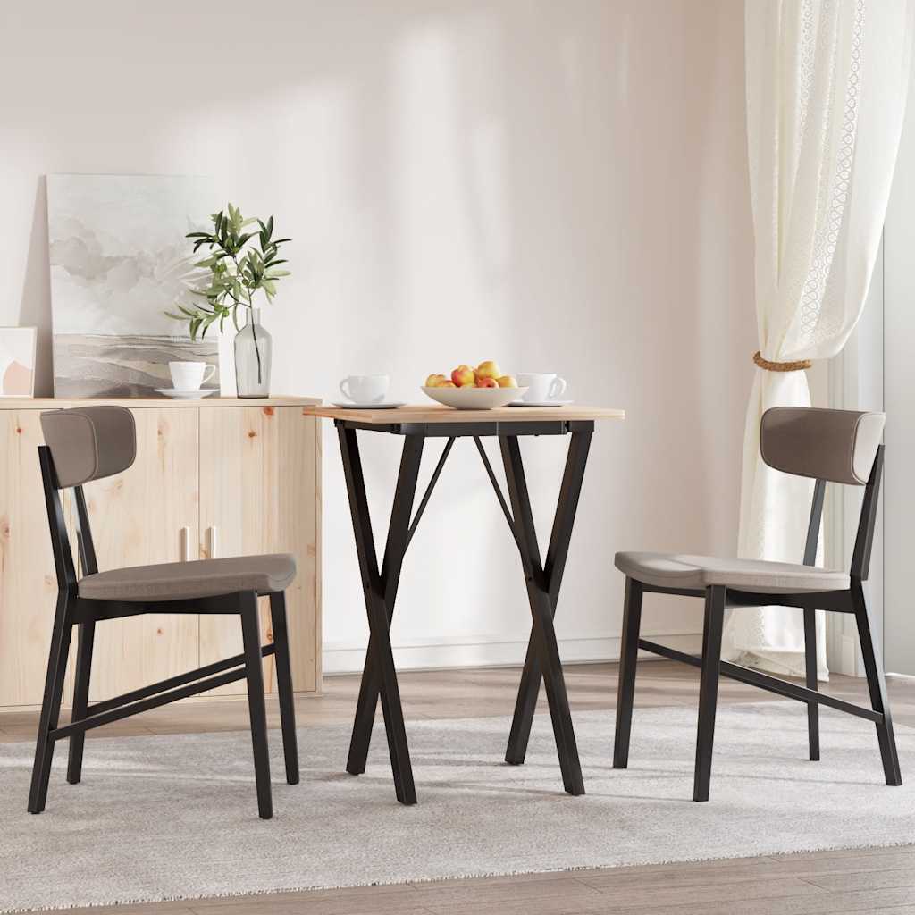 Pernas para mesa de jantar estrutura em x aço