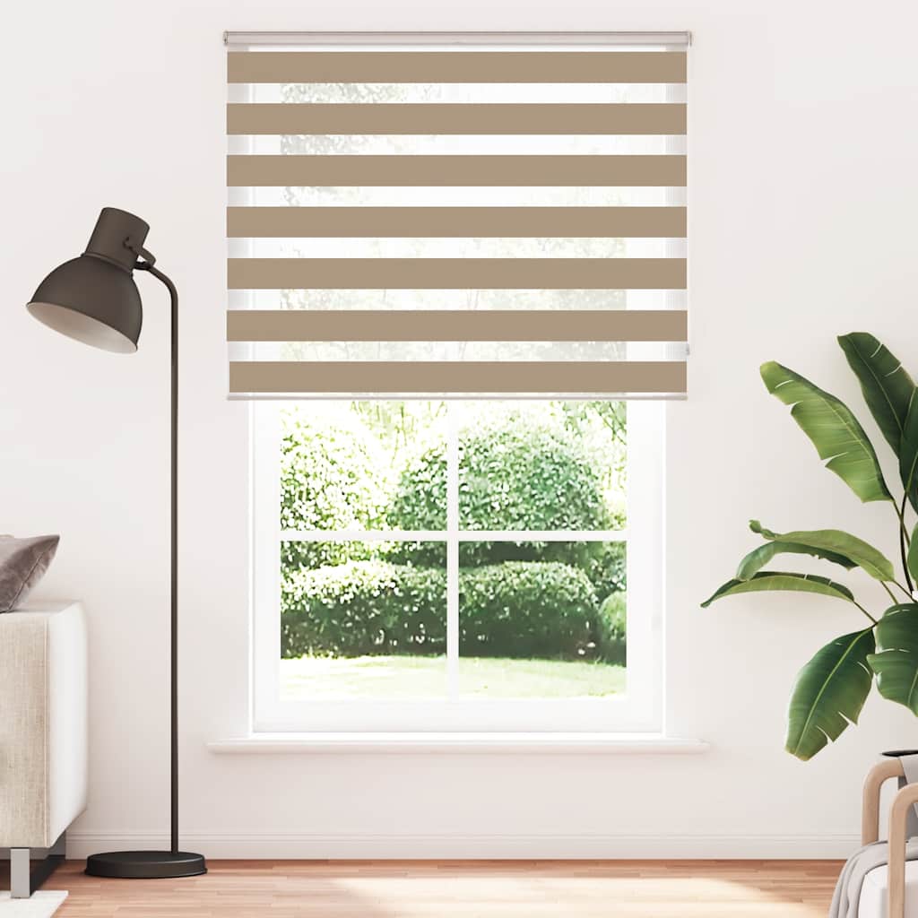 Cortina de zebra 145x200 cm largura do tecido 140,9cm poliéster