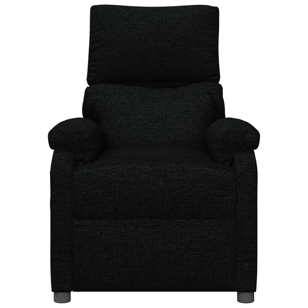 Poltrona de massagens elétrica tecido preto