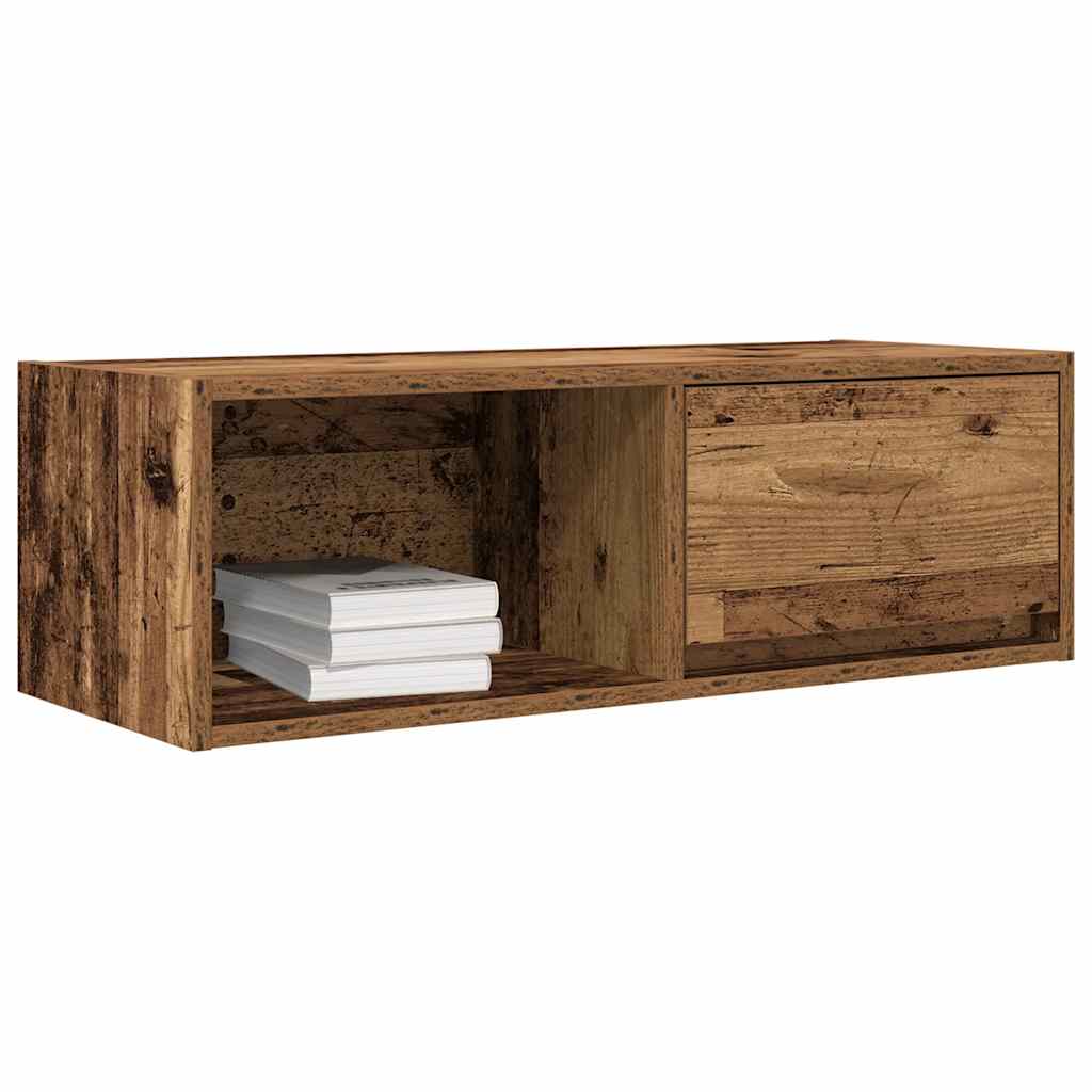 Móveis de TV 2pcs 80x31x25,5cm deriv. madeira madeira velha