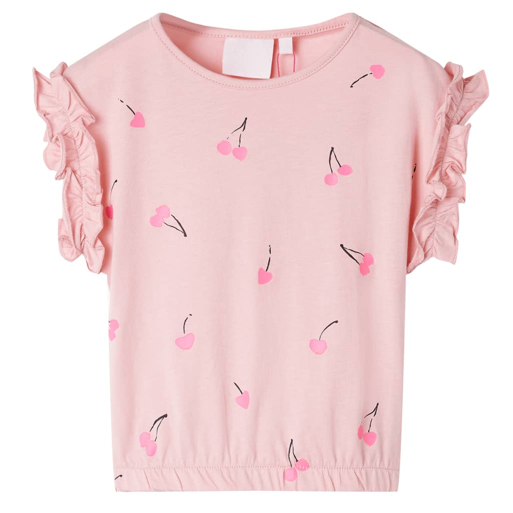 T-shirt de criança rosa-claro 116