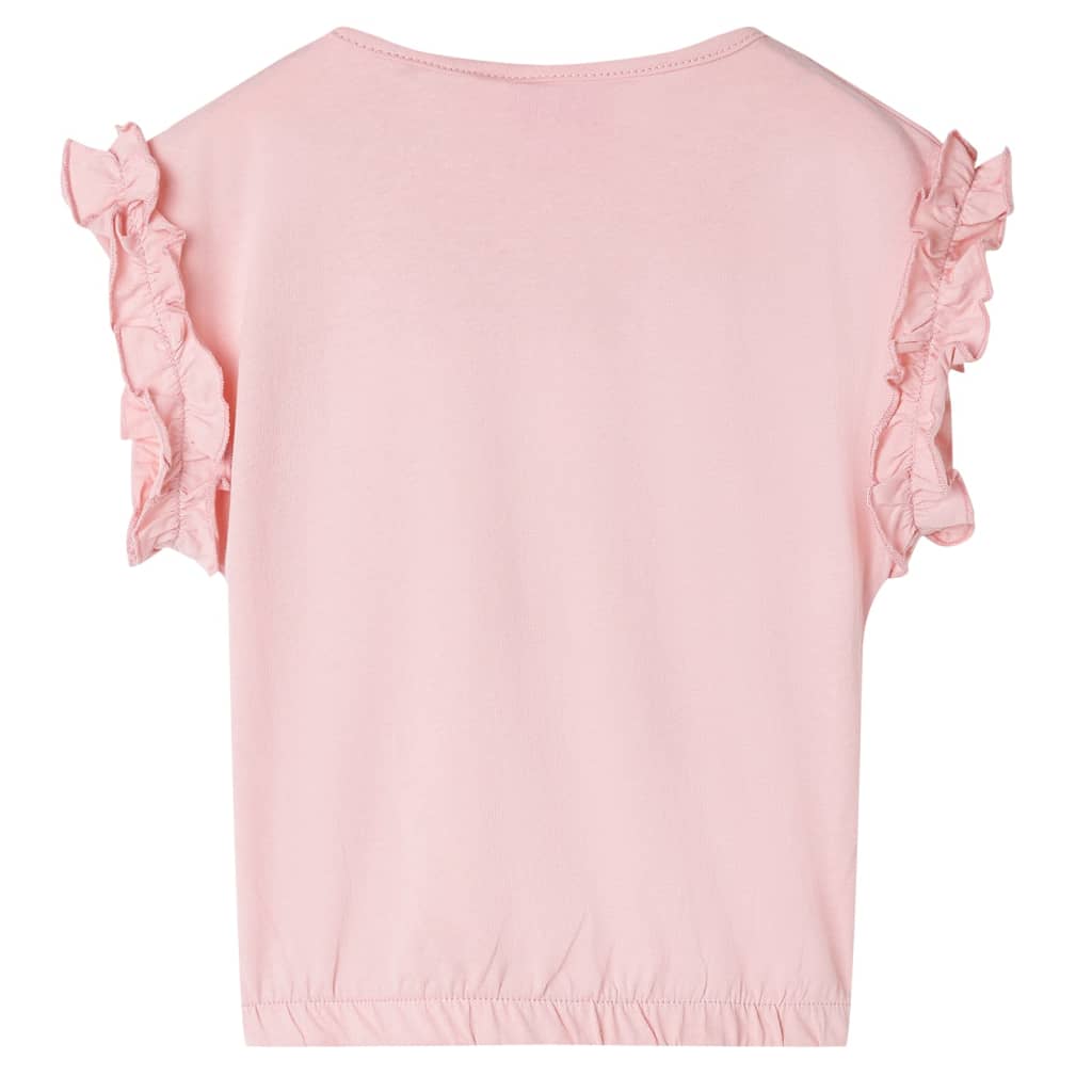 T-shirt de criança rosa-claro 116