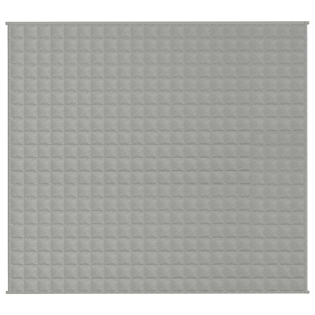 Manta pesada 9 kg 200x225 cm tecido cinza