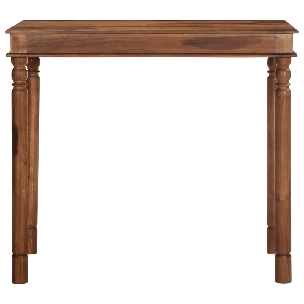 Mesa bar 120x60x107 cm acácia de madeira maciça