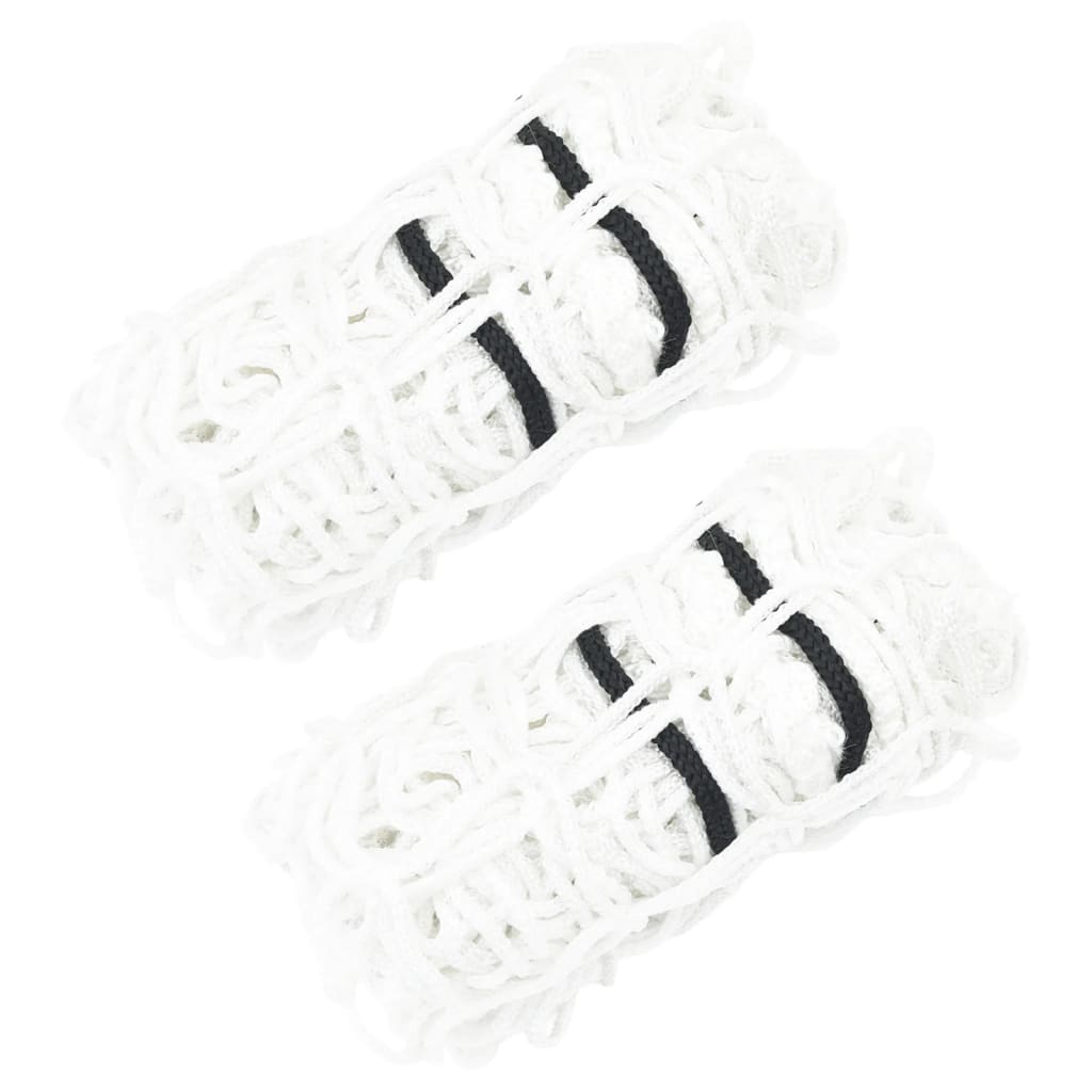 Redes para feno redondas PP 2 pcs 75x75 cm branco