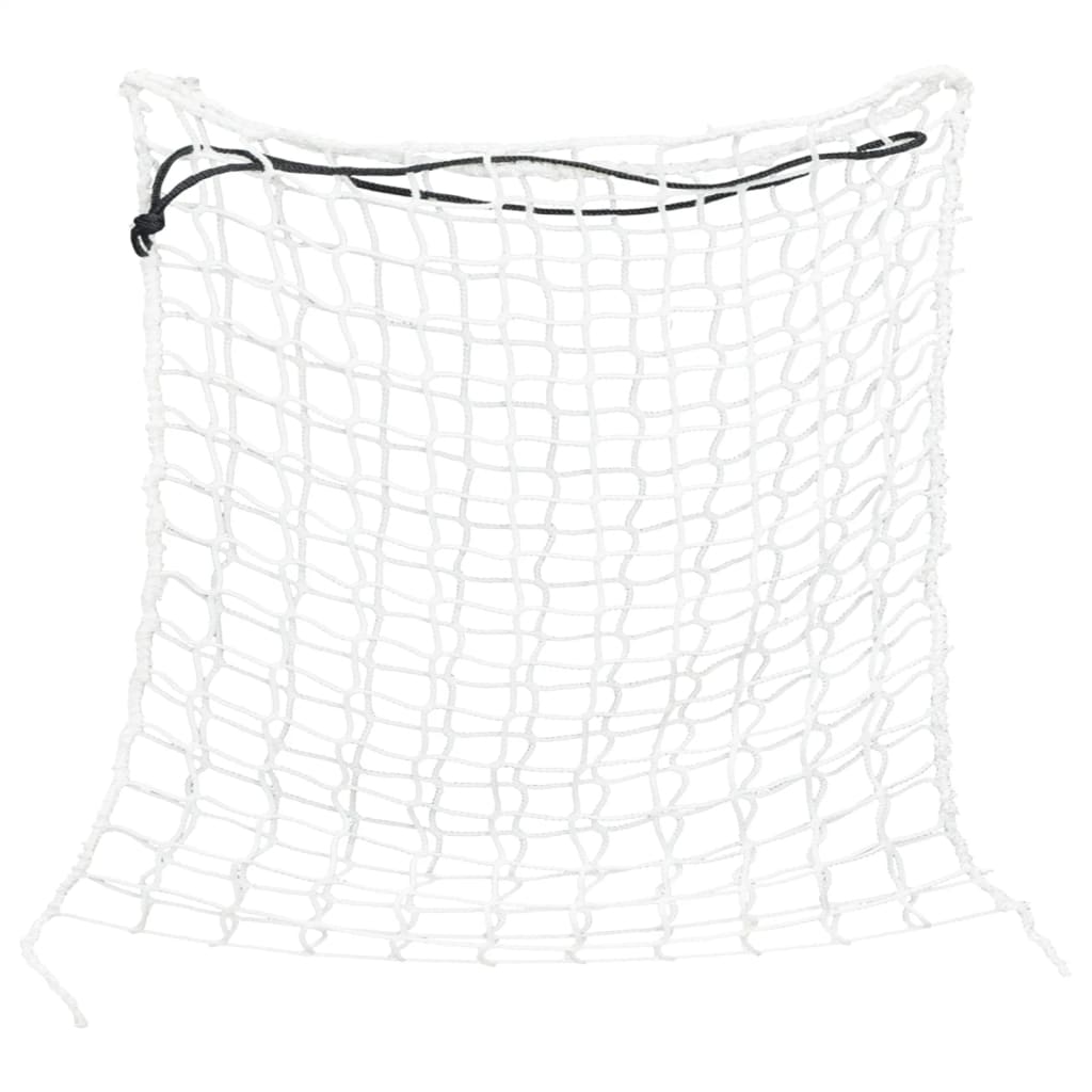 Redes para feno redondas PP 2 pcs 75x75 cm branco