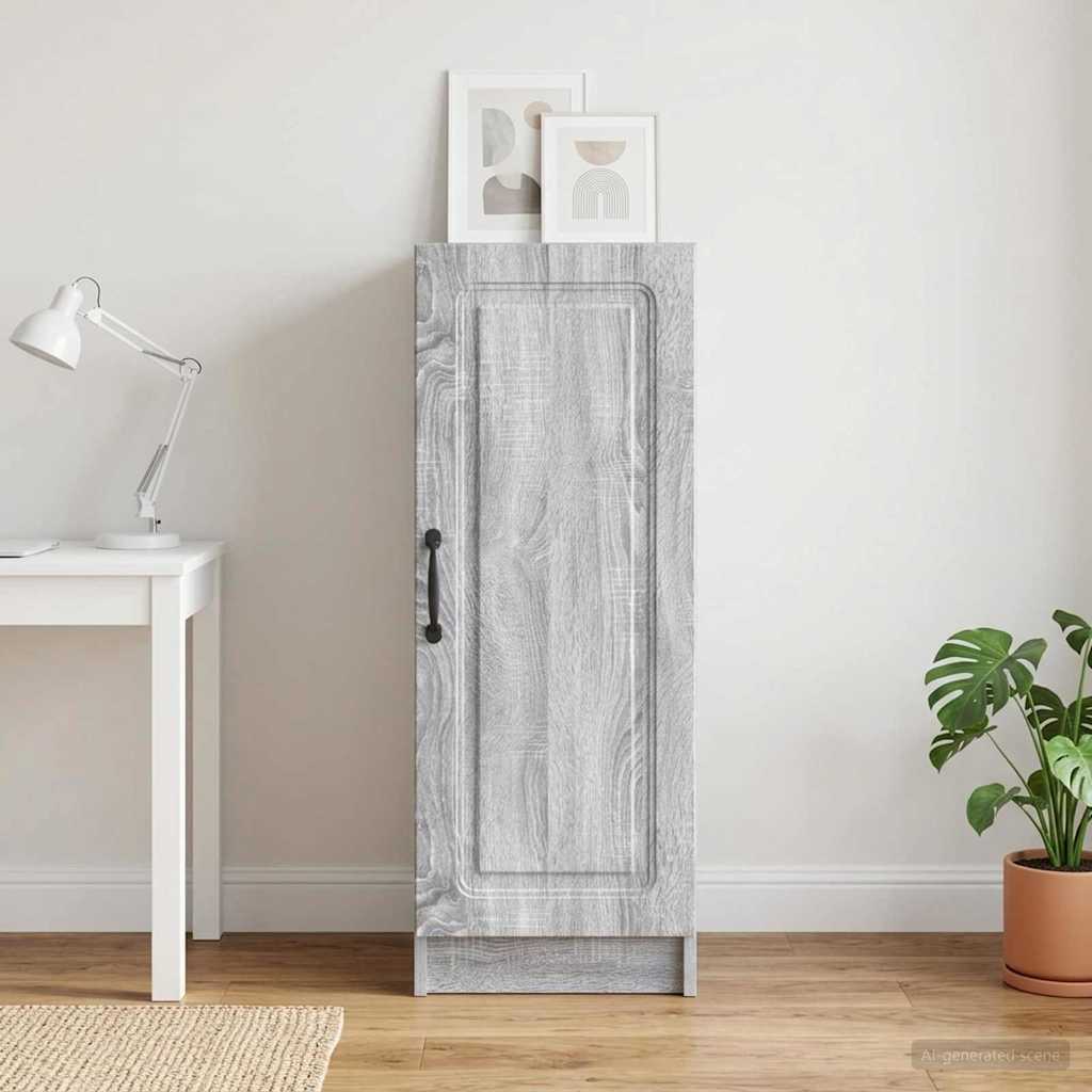Buffet sonoma cinzento 33 x 34,5 x 87 cm derivados de madeira