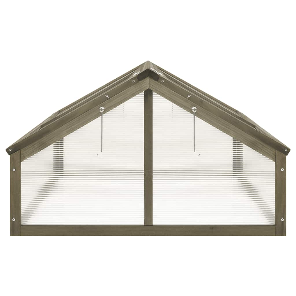 Estufa madeira de abeto maciça 114x80x50 cm cinzento