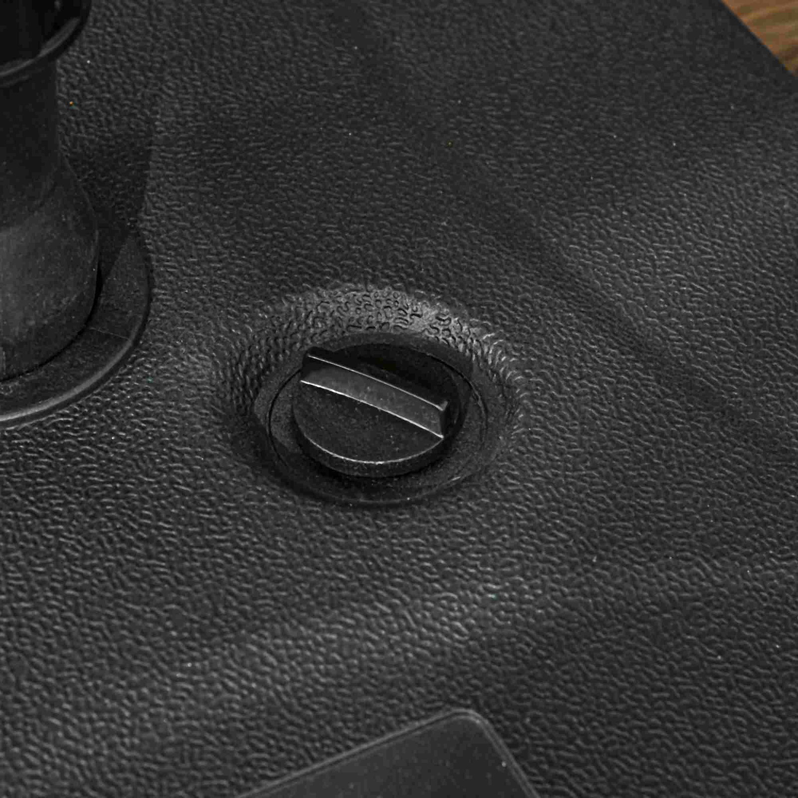 Base para chapéu de sol suporte para chapéu de sol recarregável com água ou areia HDPE 46x45x26cm preto
