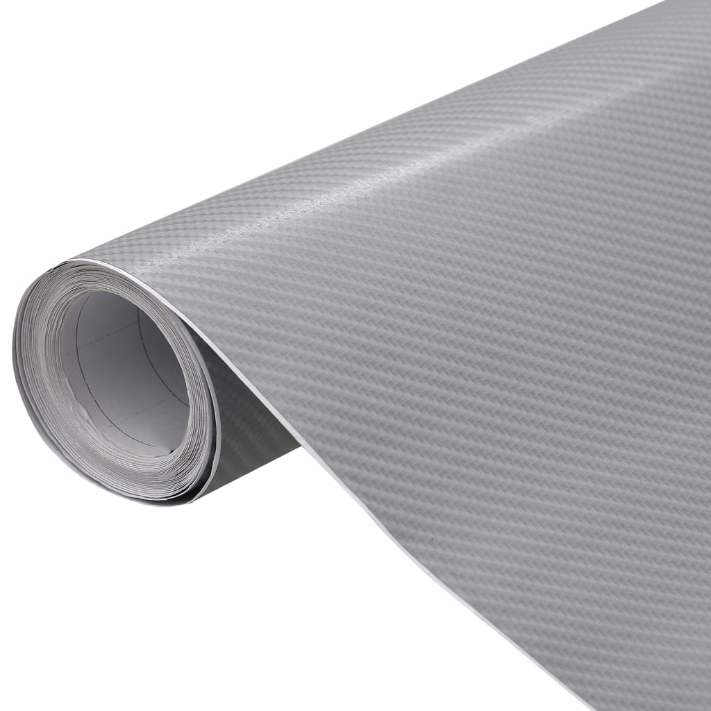 Películas para carro 2 pcs 100x150 cm prateado 4d
