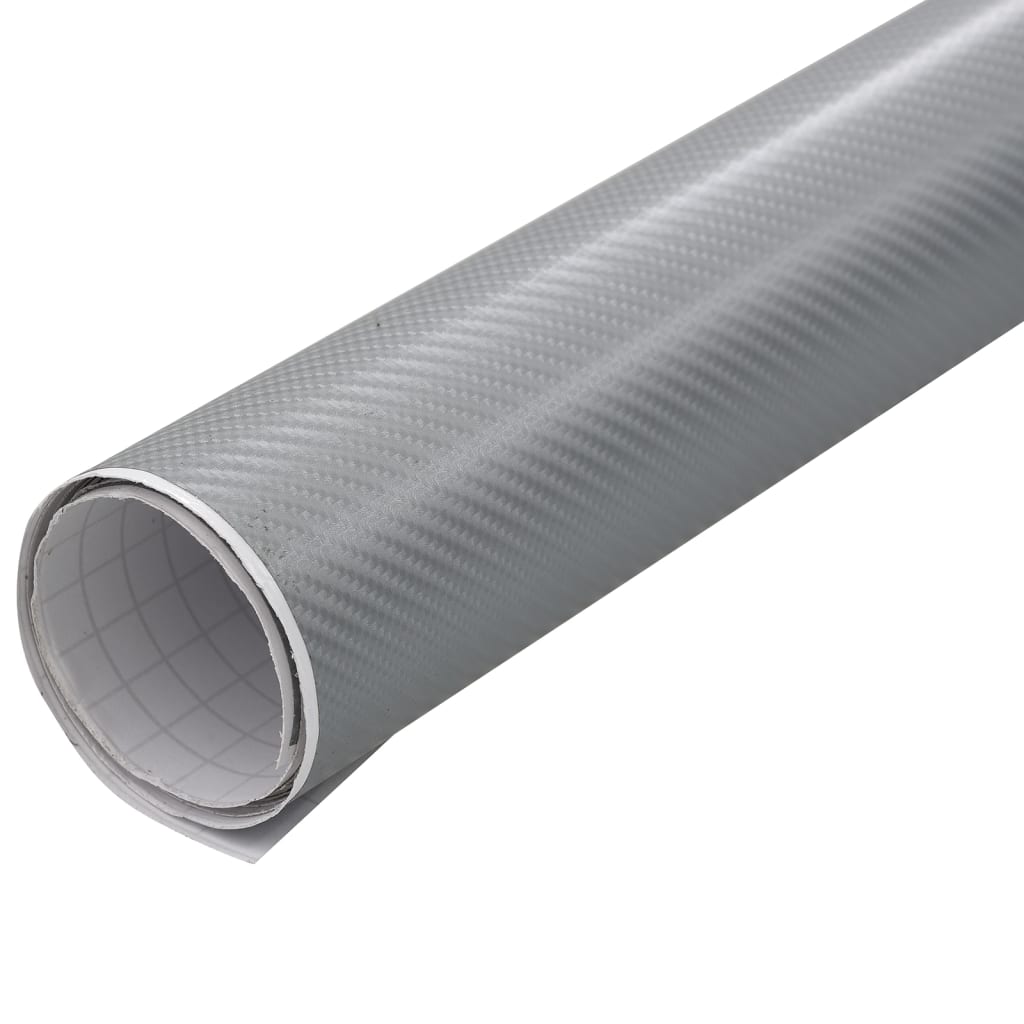 Películas para carro 2 pcs 100x150 cm prateado 4d