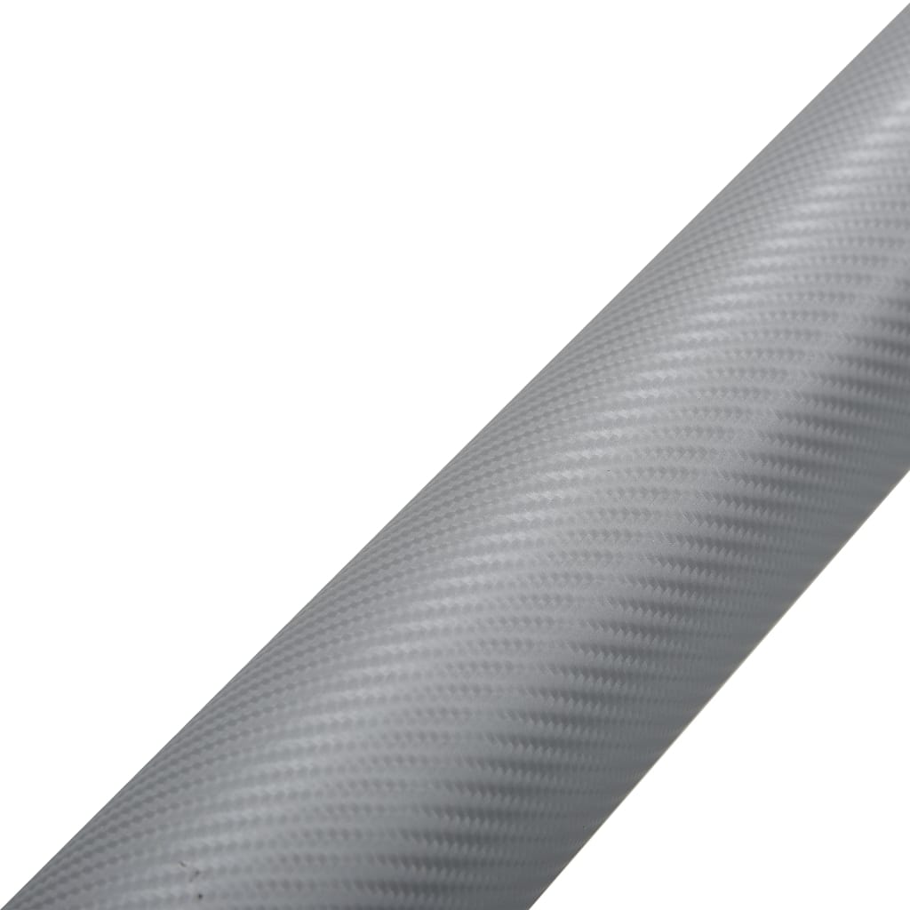 Películas para carro 2 pcs 100x150 cm prateado 4d