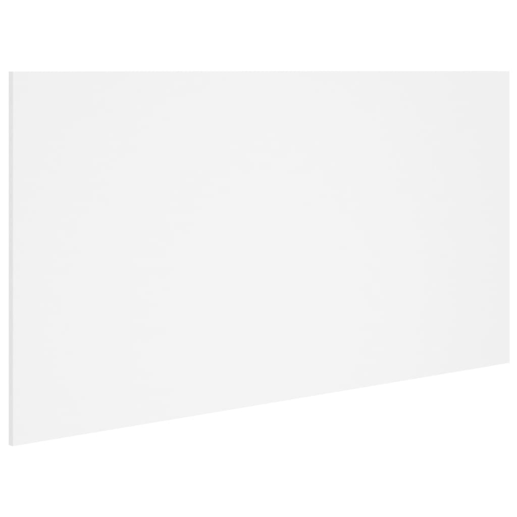 Cabeceira de cama 160x1,5x80 cm derivados de madeira branco