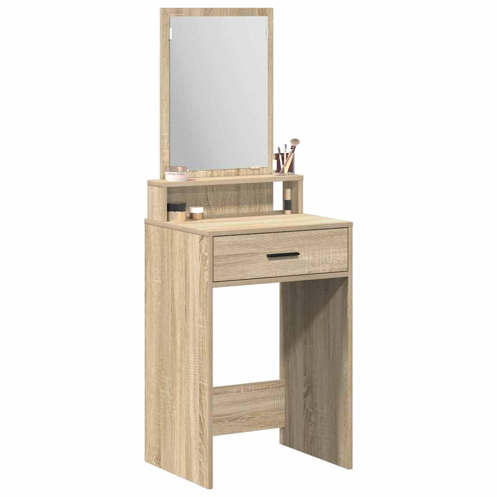 Mesa de vestir carvalho sonoma 50 x 41 x 140 cm