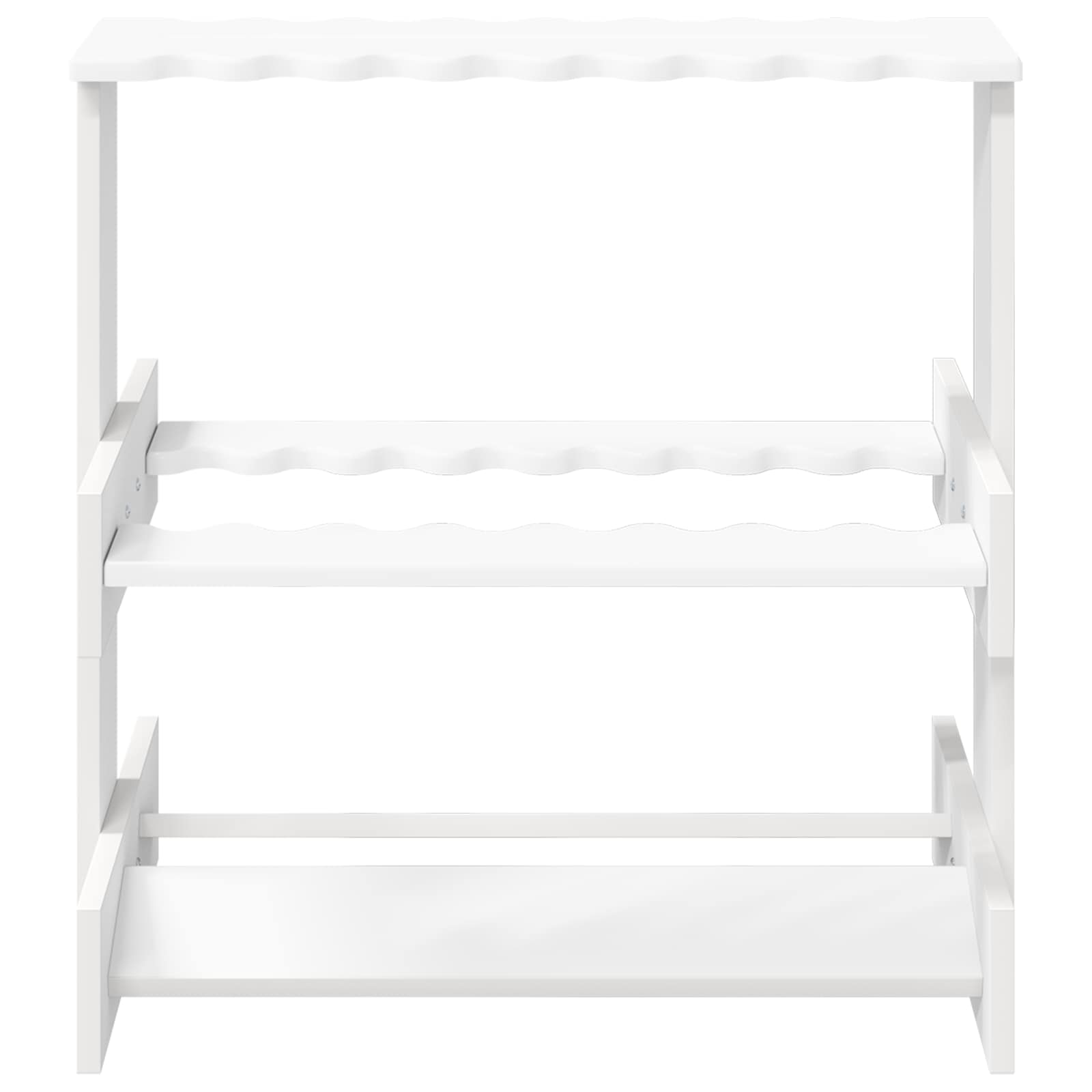 Suporte para taco de sinuca derivados de madeira branco