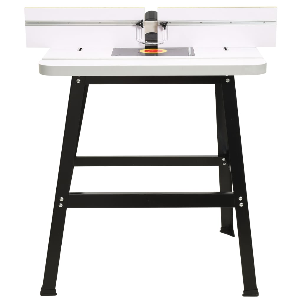 Mesa de fresagem aço e MDF 81x61x88 cm