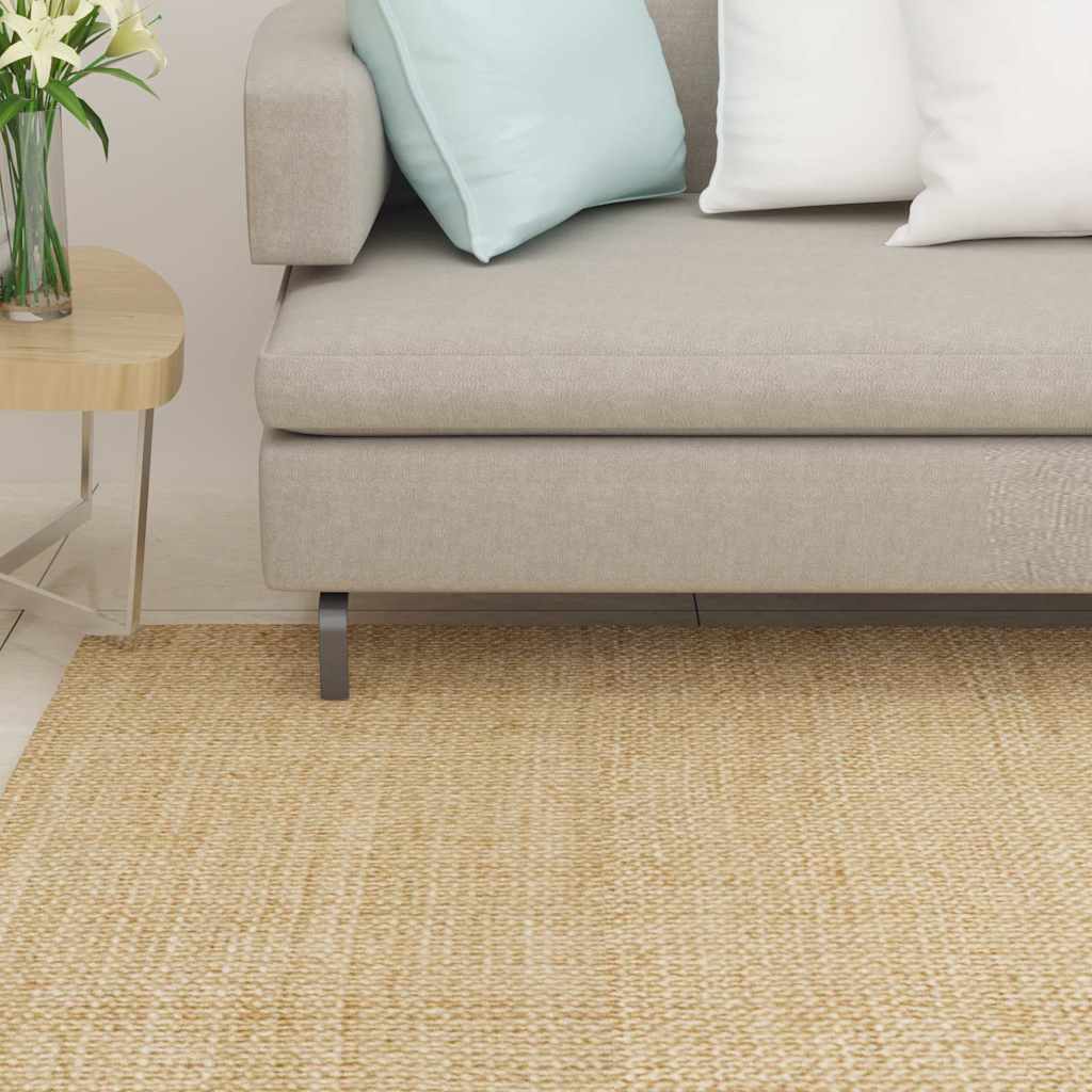 Tapete sisal natural 100x100 cm