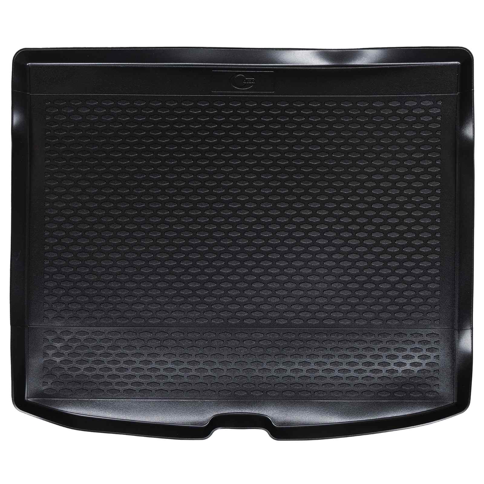 Tapete de porta-malas preto compatível com volvo xc60 2018-