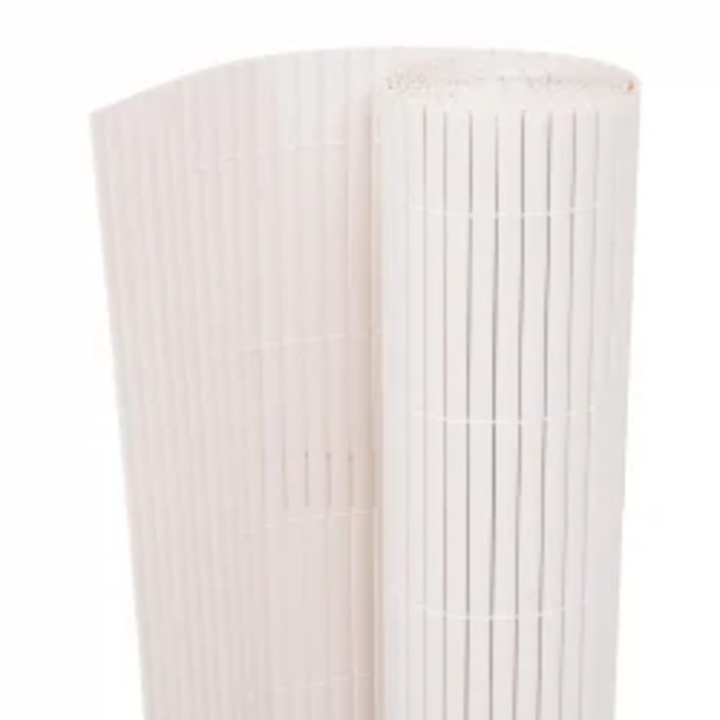 Cerca de jardim dupla face 90x400 cm branco