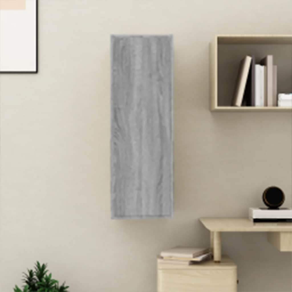 Móvel de TV 30,5x30x90 cm derivados de madeira cinzento sonoma