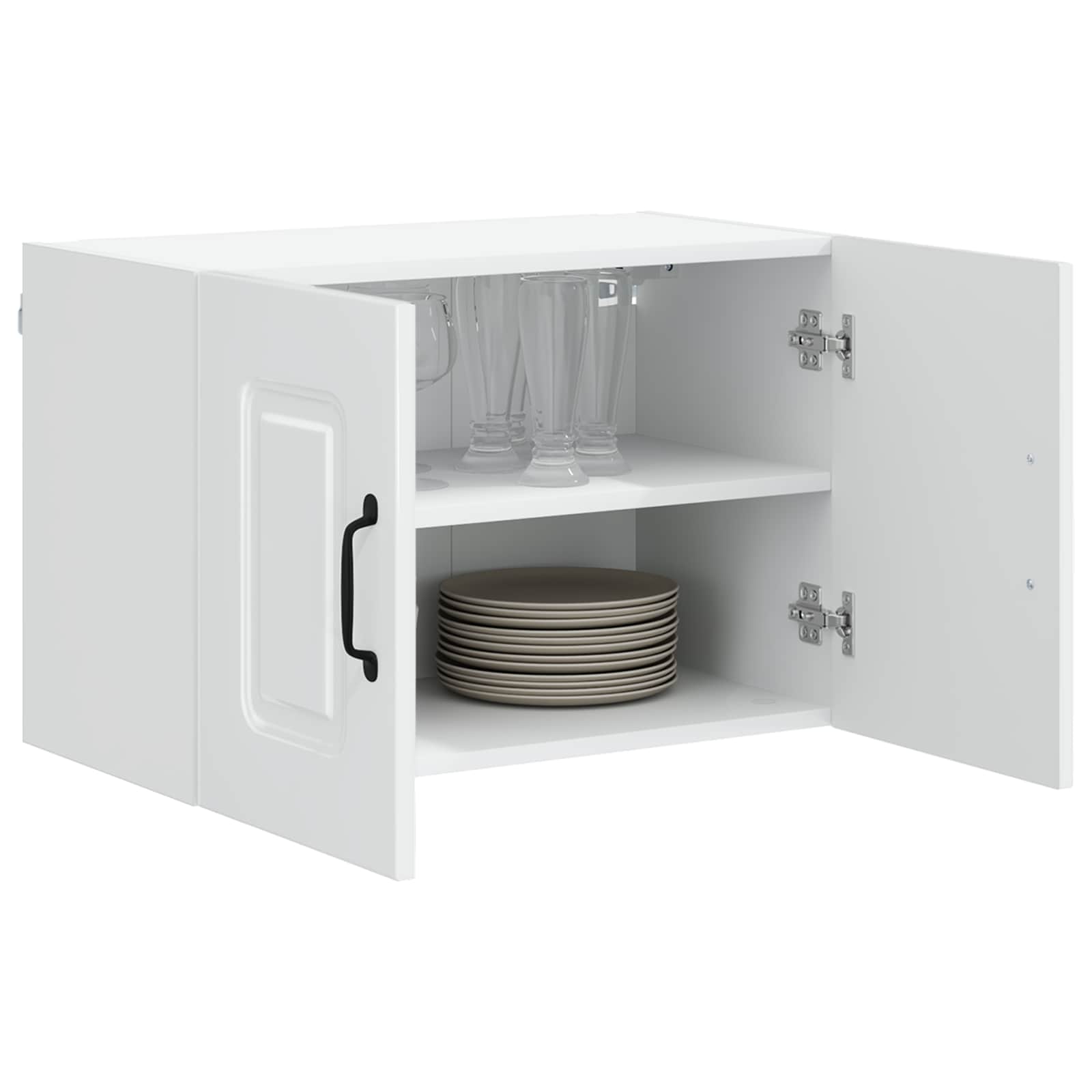 Painel de lava-louça kalmar 2 unid. branco brilhante