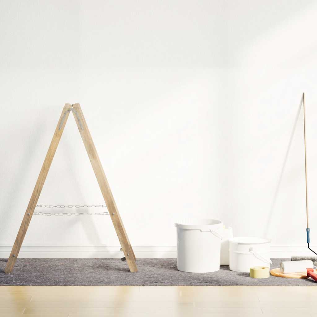 Tapete p/ pintor em velo antiderrapante 25 m 180g/m² cinzento
