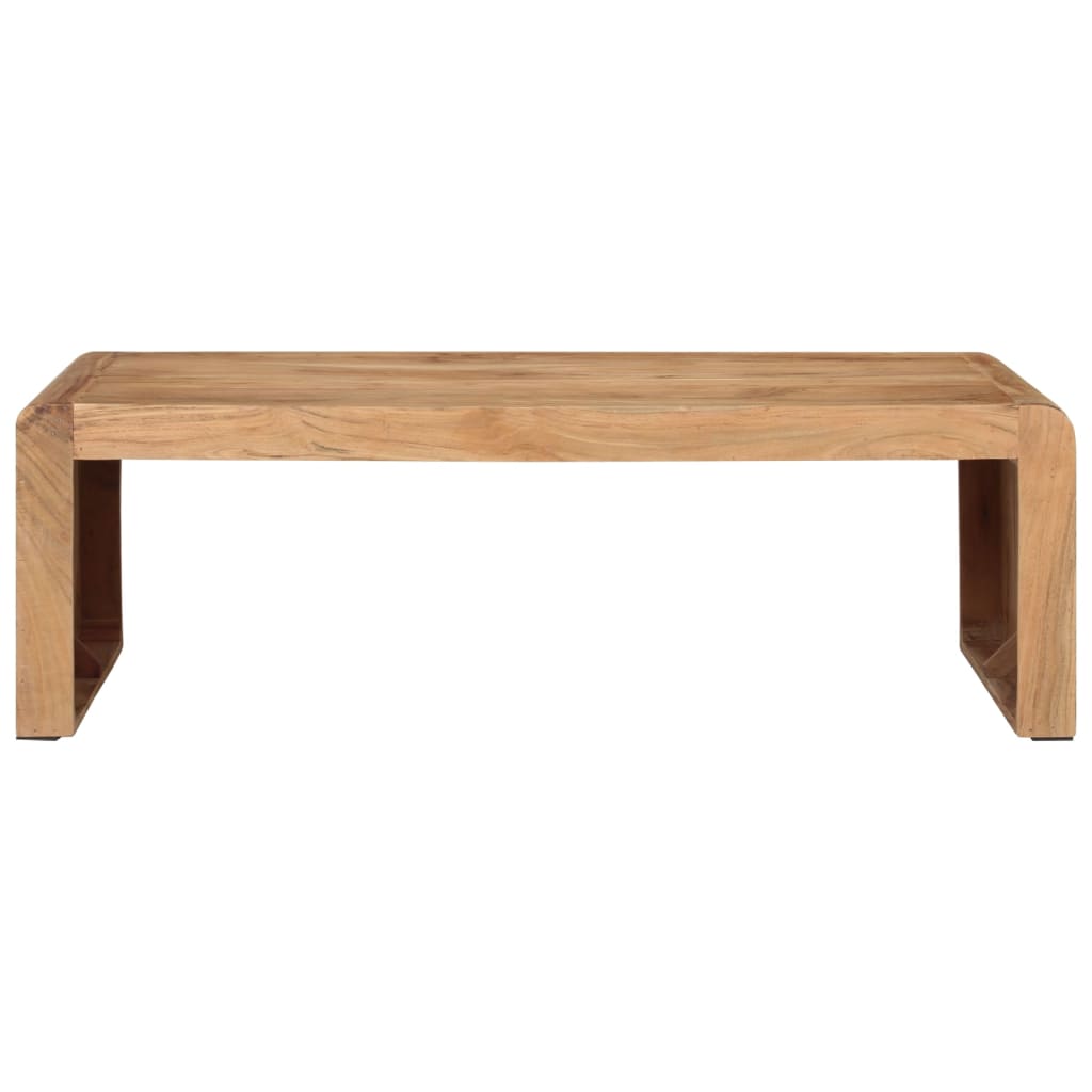 Mesa de centro 110x55x35 cm madeira de acácia maciça