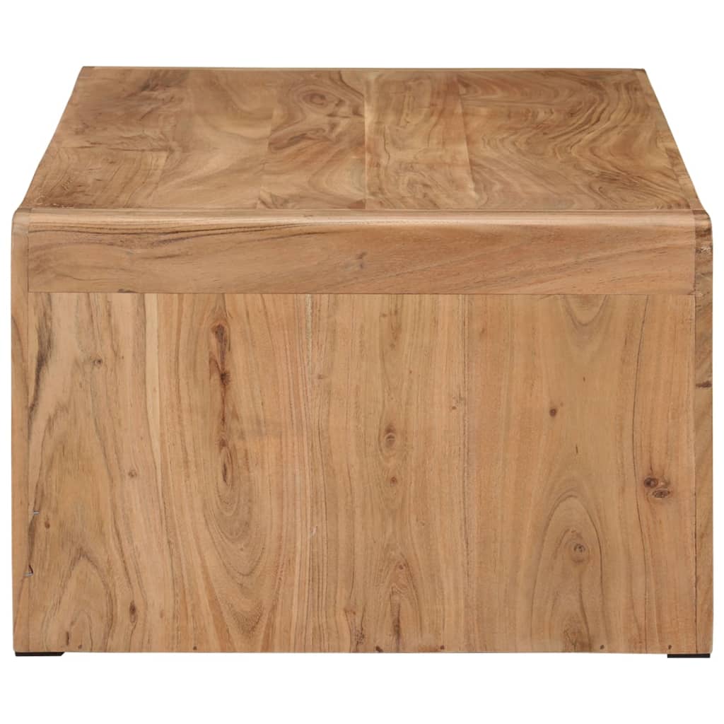 Mesa de centro 110x55x35 cm madeira de acácia maciça