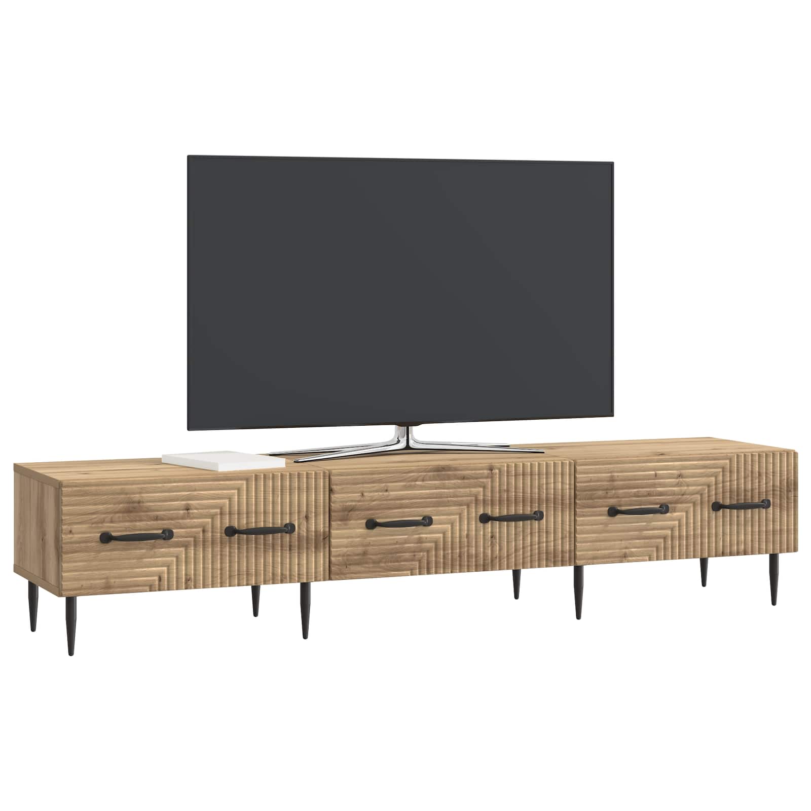 Gabinete para TV 147 x 34,5 x 30 cm carvalho arttisan