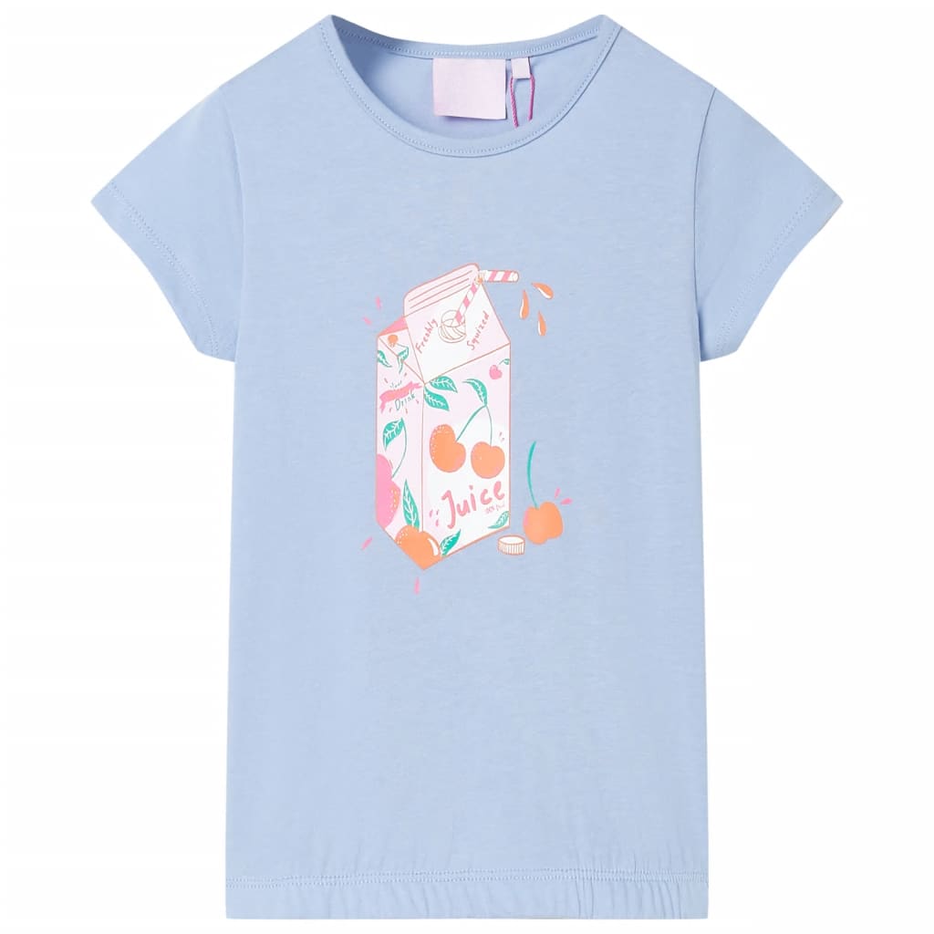T-shirt para criança azul 116