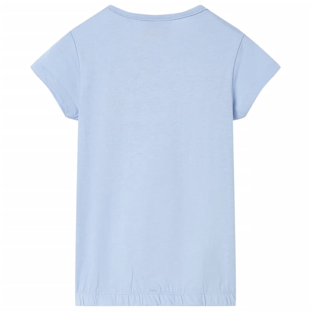 T-shirt para criança azul 116