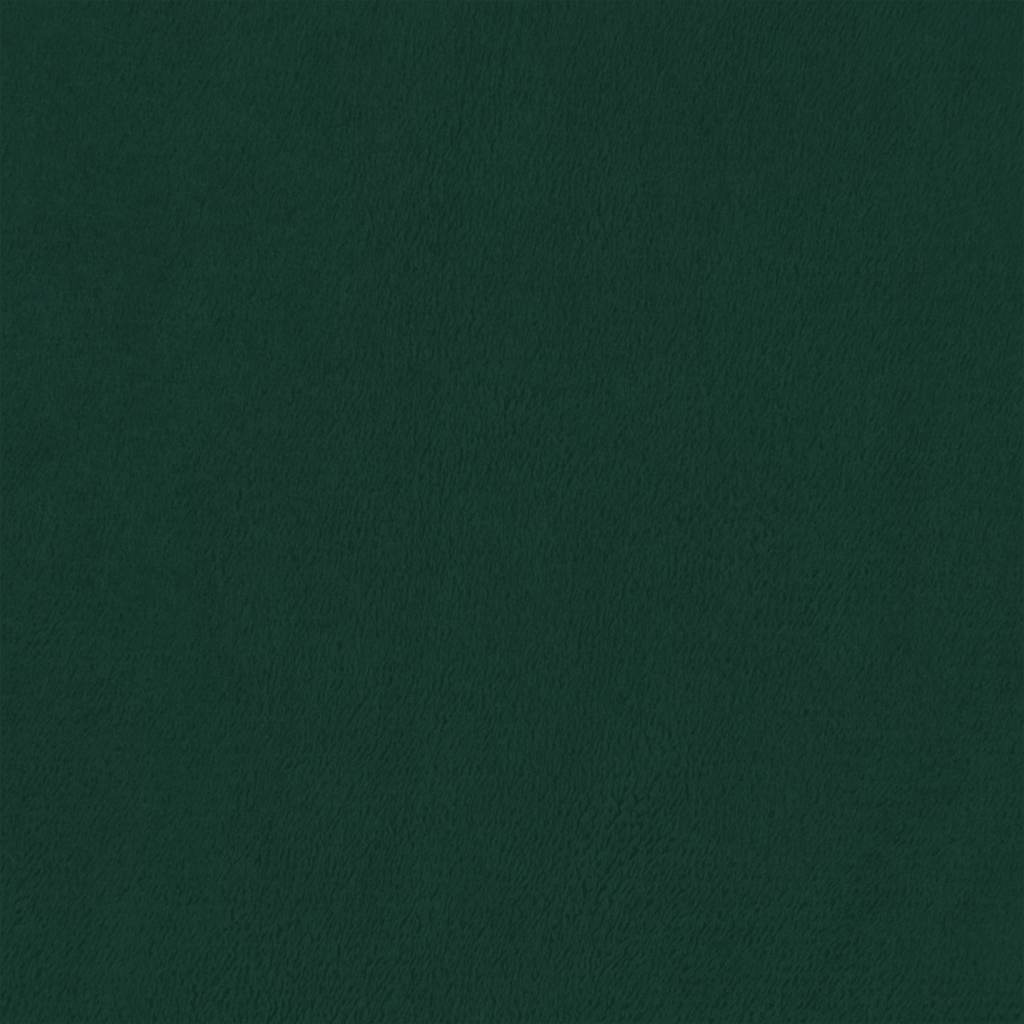 Cama otomana com colchão 120x190 cm veludo verde-escuro