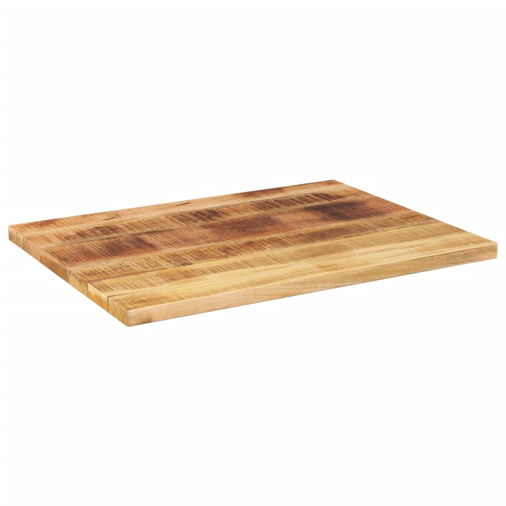 Tampo de mesa retangular 70x60x1,5 cm mangueira áspera maciça