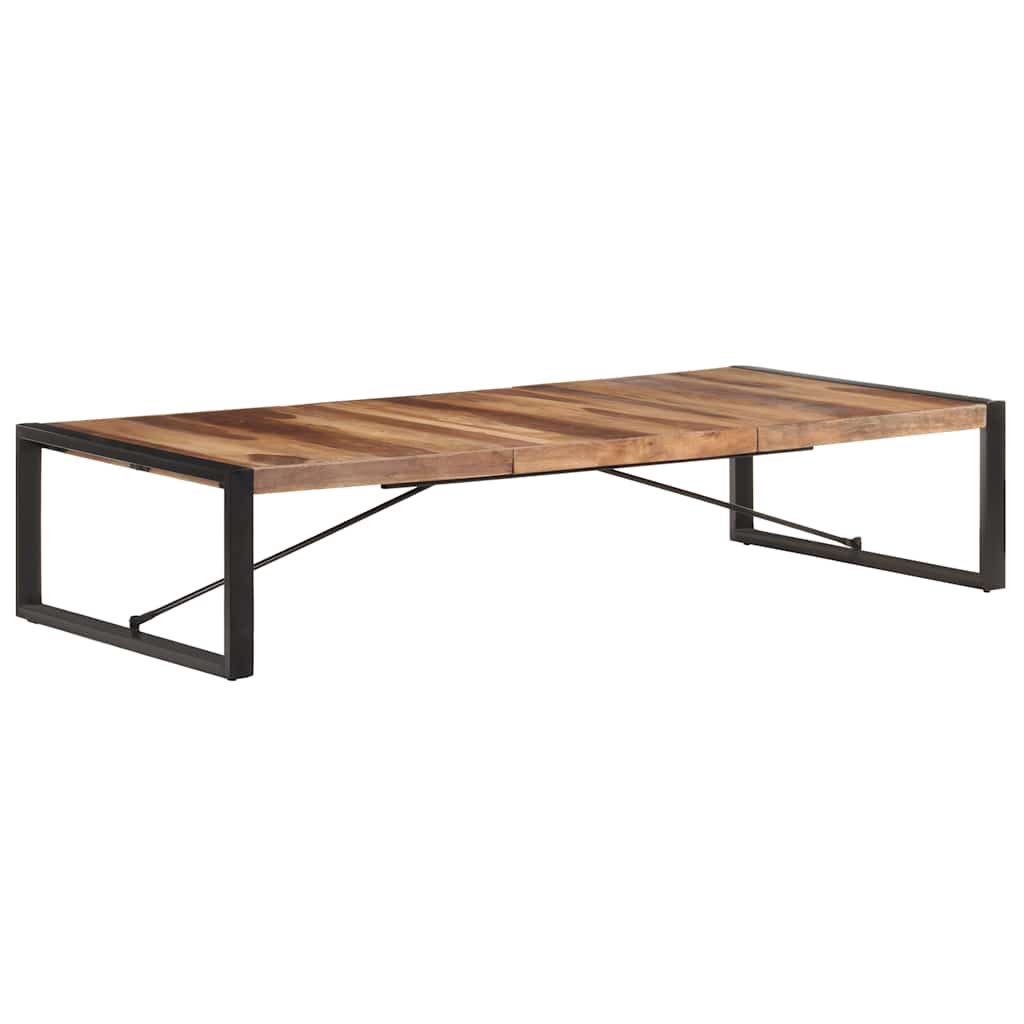 Mesa de centro 180x90x40 cm madeira maciça