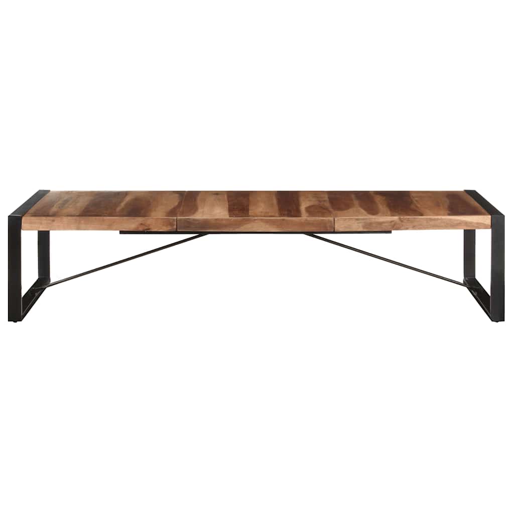 Mesa de centro 180x90x40 cm madeira maciça